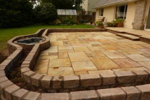 View 14 from project Sandstone Patio and Raised Wall Cork