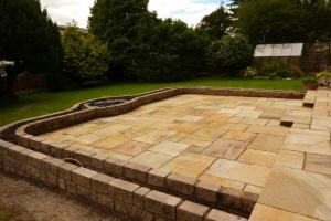 View 7 from project Sandstone Patio and Raised Wall Cork