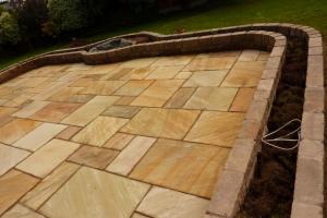 View 13 from project Sandstone Patio and Raised Wall Cork