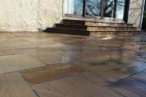 View 3 from project Sandstone Patio With Steps Whitechurch