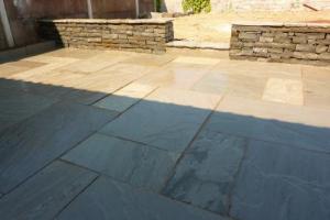 View 1 from project Sandstone Patio In Ballincollig, Co. Cork