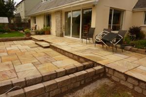 View 8 from project Sandstone Patio and Raised Wall Cork